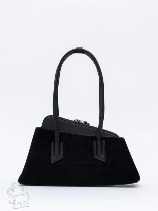 Сумка женская кожаная 6006LF black Polina&Eiterou