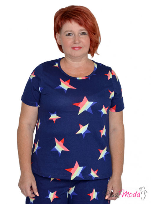 Футболка Модель №1286 размеры 44-84 - Plusmoda фото 9