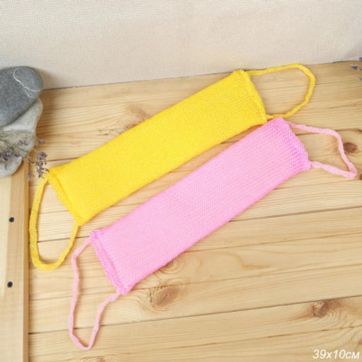 Мочалка банная с ручками жесткая-плюс / 1472 / - Галеонтрейд фото 5