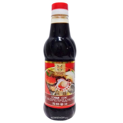 Соевый соус со вкусом морепродуктов Мастер Шифу, Китай, 500 мл Акция