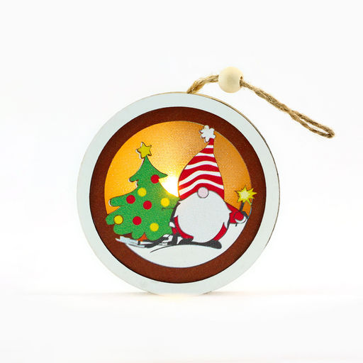 Ёлочная игрушка «Новогодняя», d=7.5 см