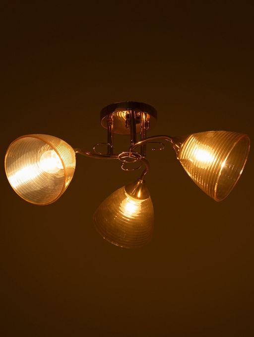 Люстра 13211/3, 3хE27, 40Вт, золото