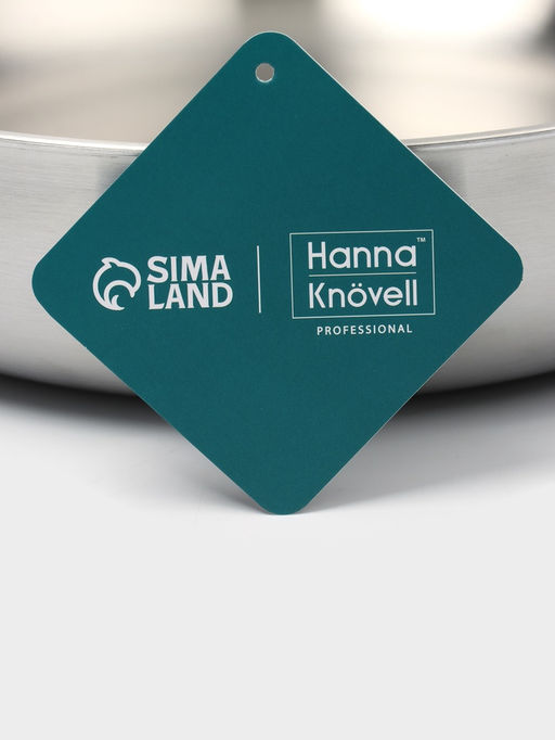 Сковорода высокая 3Ply Hanna Knövell, d=28 см, h=7 см, толщина 2.2 мм, индукция, нержавеющая сталь