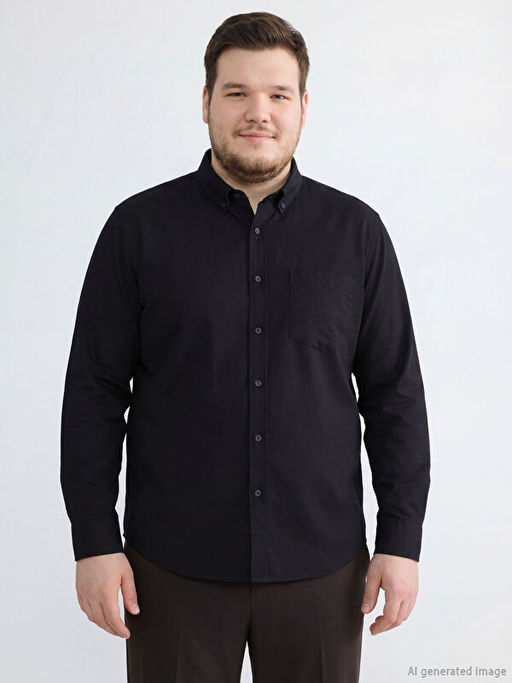 Regular Fit Gabardin Erkek G?mlek