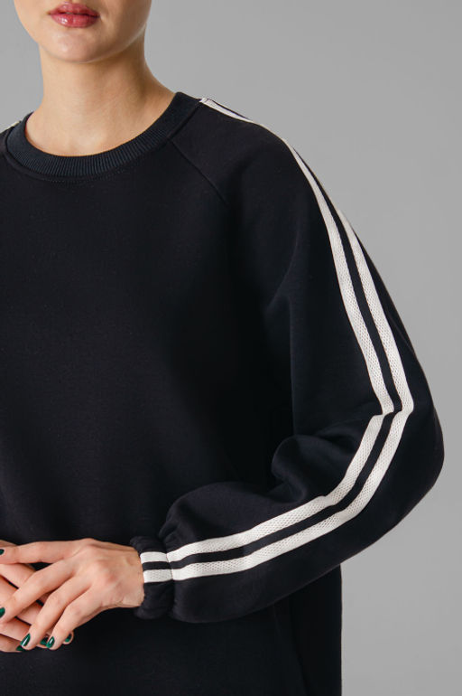 Арт. 2918 Костюм женский с начесом 46-54 (5 шт) Цвет:черный