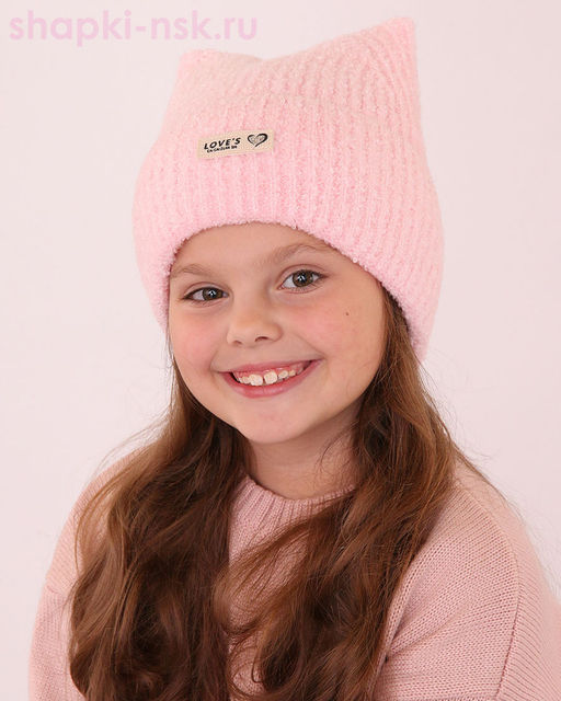 04-88-E Колпак для девочки флис (52-54)