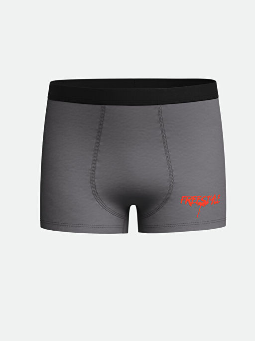 Bask?l? Erkek ?ocuk Boxer 3l? - Waikiki фото 2