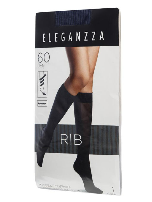Гольфы Eleganzza RIB 60 d.blue  фото 2