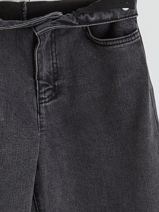 Wideleg K?z ?ocuk Jean Pantolon