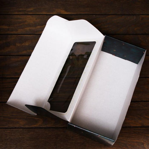 Коробка самосборная, с окном, Счастливого Рождества, 16 х 35 х 12 см, 1 шт. - UPAK LAND фото 4