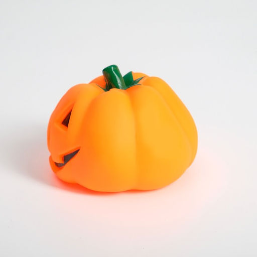 Игрушка пищащая Тыква для собак, 9 x 7 см - Пижон фото 2