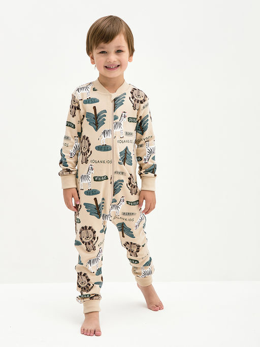 Комбинезон для сна для мальчика Сафари - Kogankids фото 12