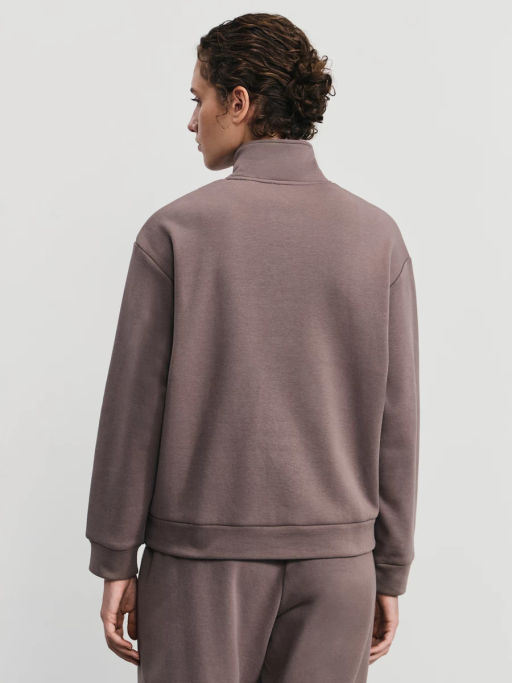 Свитшот на молнии с воротником / Zarina фото 5