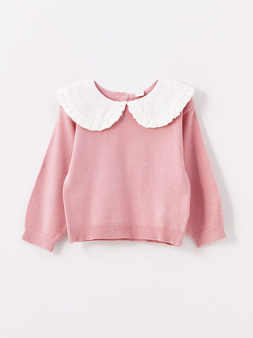 Bebe Yaka K?z ?ocuk Kazak ve Tayt 2li