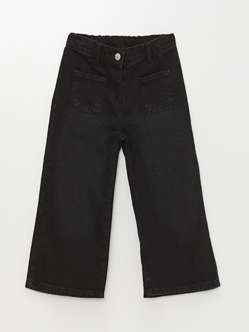 Basic K?z ?ocuk Jean Pantolon