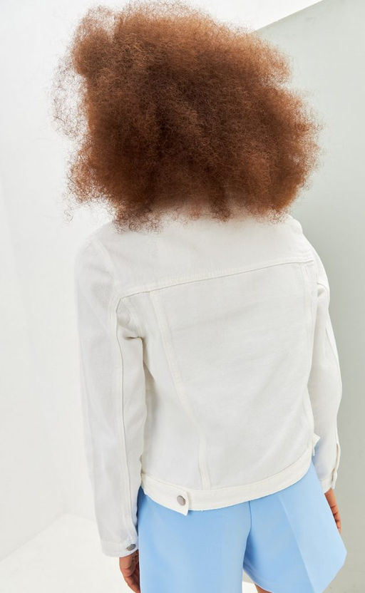 Куртка джинс P312-1221 white