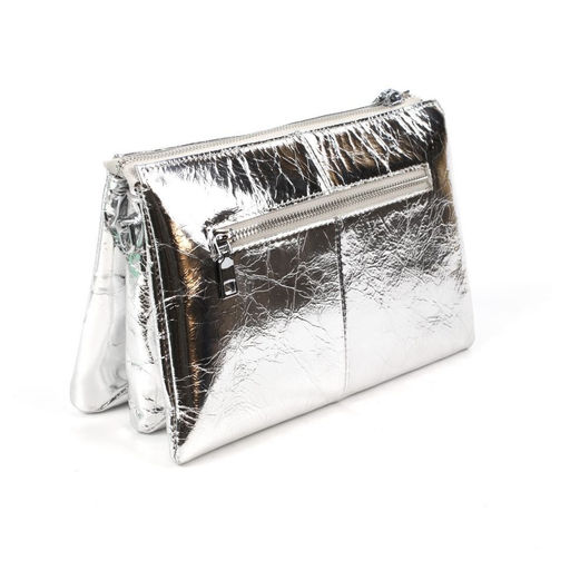 Женская кожаная сумка через плечо с тремя отделениями 0102-19 - Cidirro фото 4