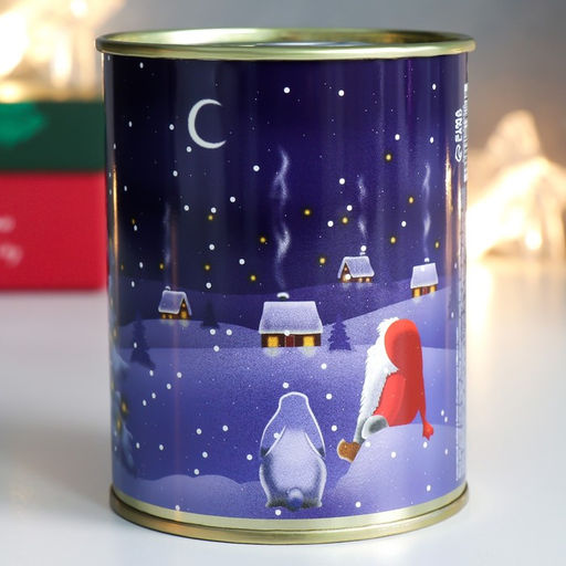 Сувенирный набор-маникюрный, в банке Счастливого Нового года! - Simaland фото 3