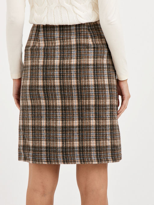 юбка на запах в клетку - Glenfield фото 7