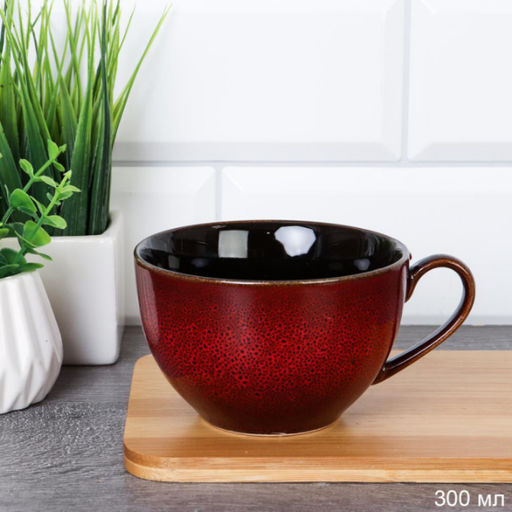 Кружка 300 мл Градиент Рэд / WRF-269 /уп 60/737269/ Чашка чайная/ Средняя крошка/ ТП