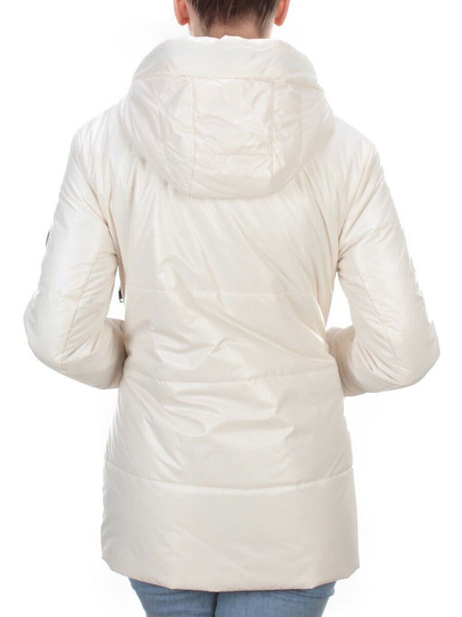 8251 MILK Куртка демисезонная женская BAOFANI (100 гр. синтепон) - Fashion фото 5