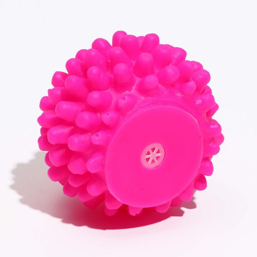 Игрушка пищащая Ёжик малый для собак, 6,5 см, розовая - Пижон фото 5