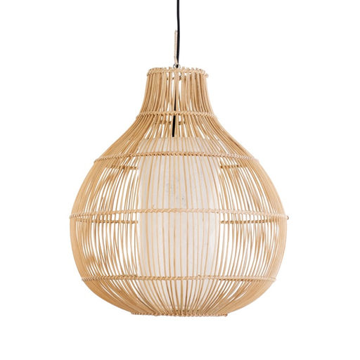 Светильник потолочный из ротанга «Диан», 1×120 Вт, Е27, 40×40×50 см