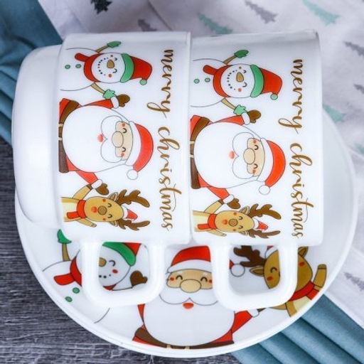 Чайный набор 12 предметов 250 мл / N-KFB250P60-6 (K2321) /уп 12/Новогодний - Галеонтрейд фото 5