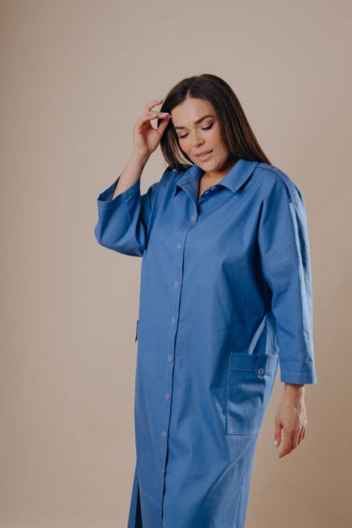 Платье Luxury Moda 1407 голубой