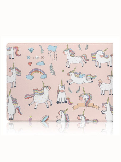 Обложка для студенческого Pink Unicorn, плотность 600 мкм