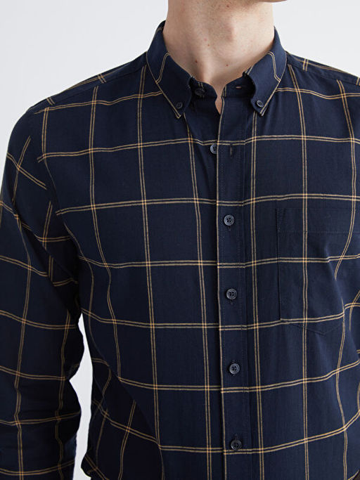 Regular Fit Ekose Erkek G?mlek