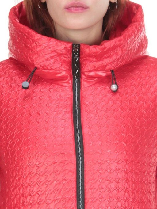 167 RED Куртка демисезонная женская ROVITHI (100 гр.синтепона) - Fashion фото 10