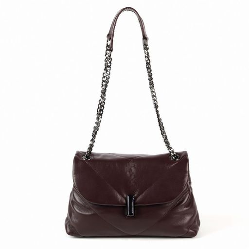 Женская кожаная сумка 6021 ВайнРед