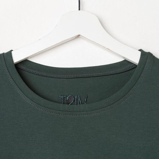 Футболка женская MIST basic, размер 40-42, зелёная