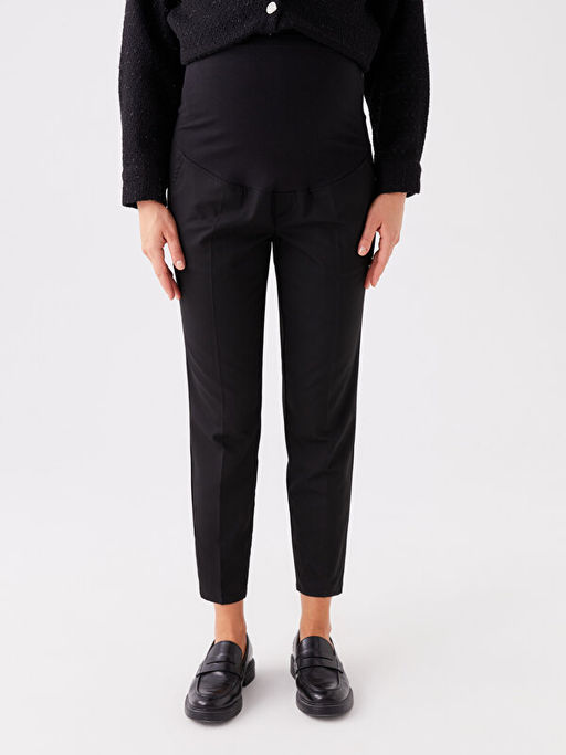 Kar?n Panelli Standart Fit Hamile Pantolon