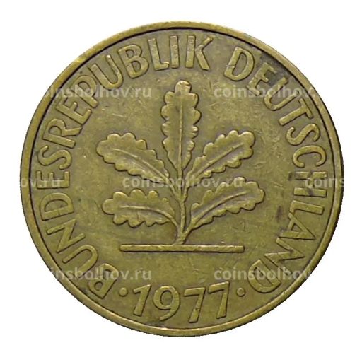 10 пфеннигов 1977 года J Германия