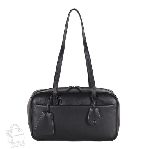 Сумка женская кожаная 3691VG black Vitelli Grassi  в Новосибирске