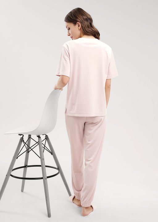 CLE LTR15-1173 Брюки жен. пудровый - Clever wear фото 6