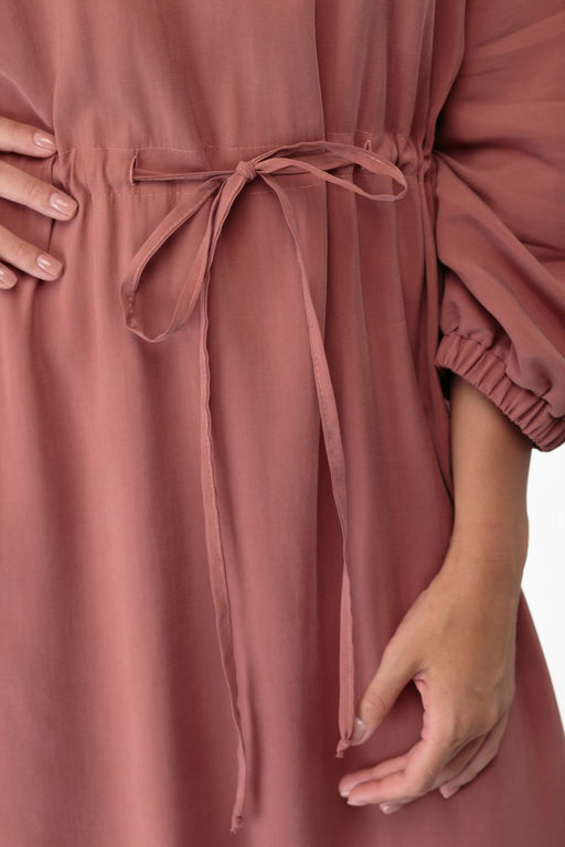 Платье ANELLI 884 терракот  фото 2