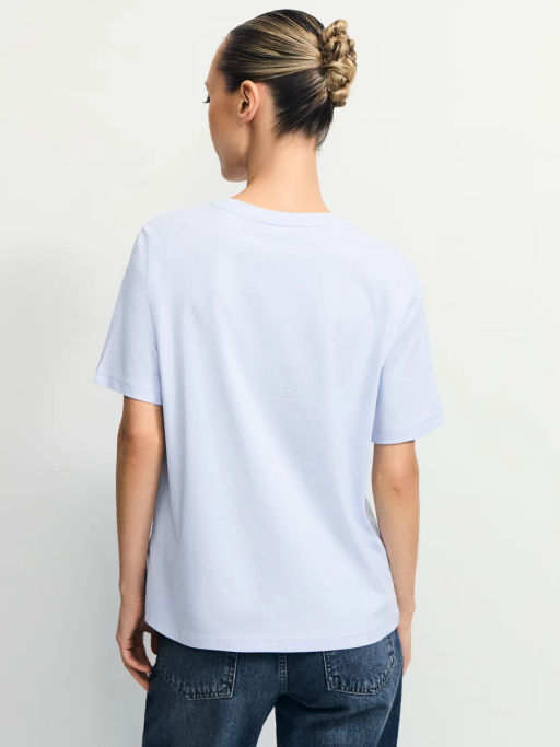 Базовая футболка из хлопка / Zarina