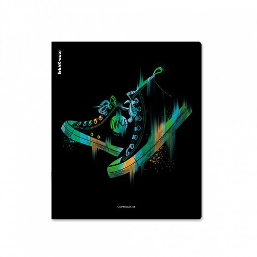 Цена за 5 шт. Тетрадь общая ученическая ErichKrause Sneakers, 48 листов, клетка, ламинация soft-touch+выборочный УФ-лак_MIX-PACK  фото 5