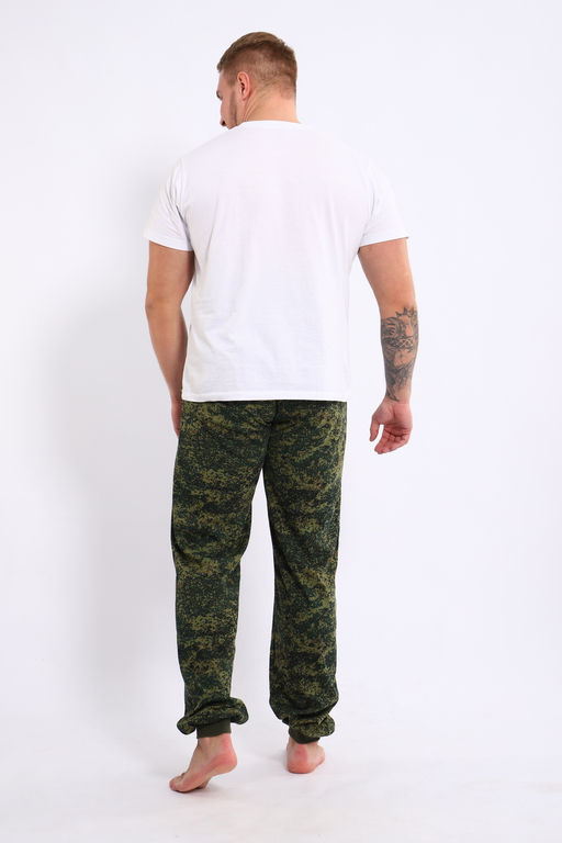 Брюки мужские из рибаны Оскар-2 пиксель - Амадэль фото 3