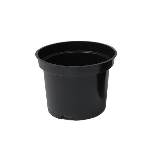 Цена за 7 шт. Горшок для рассады, 2 л, d = 17,5 см, h = 13 см, пластик, чёрный, Greengo фото 6