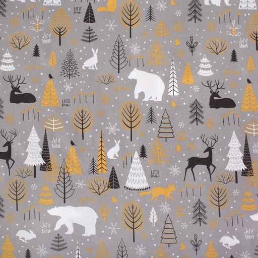 Постельное бельё Этель 1.5 сп Let it snow (вид 2) 143х215 см, 150х214 см, 70х70 см - 2 штуки  фото 9