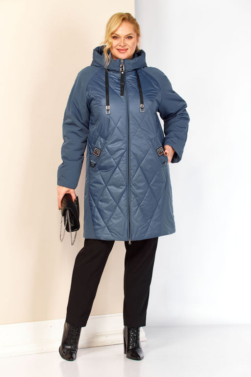 Куртка SHETTI 2209 джинс  фото 9