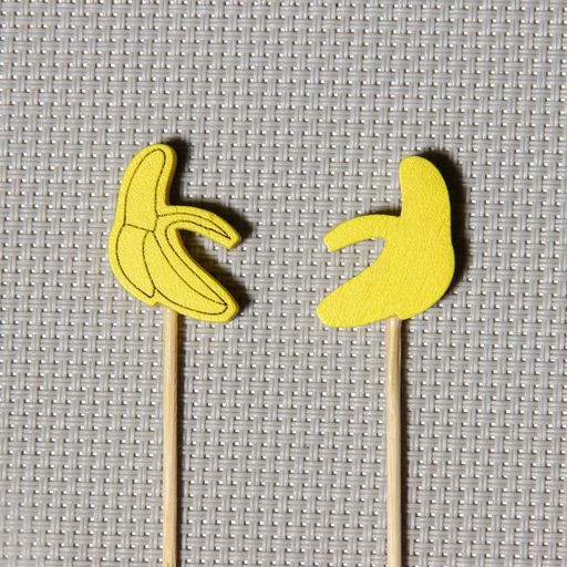 Шпажки «Мадагаскарский банан», 12 см, набор 25 шт.