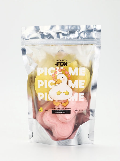 BEAUTY FOX бомбочки для ванны "PICK ME", 6 шт х 30 г