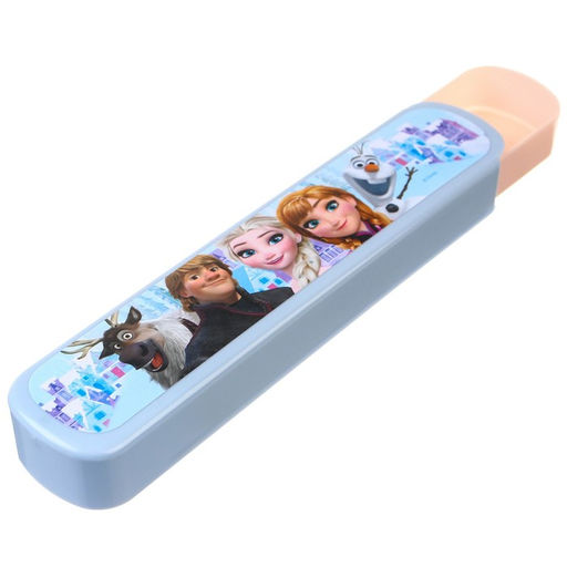 Пенал-футляр пластиковый, 43х200х23 мм, выдвижной, Холодное сердце - Disney фото 2