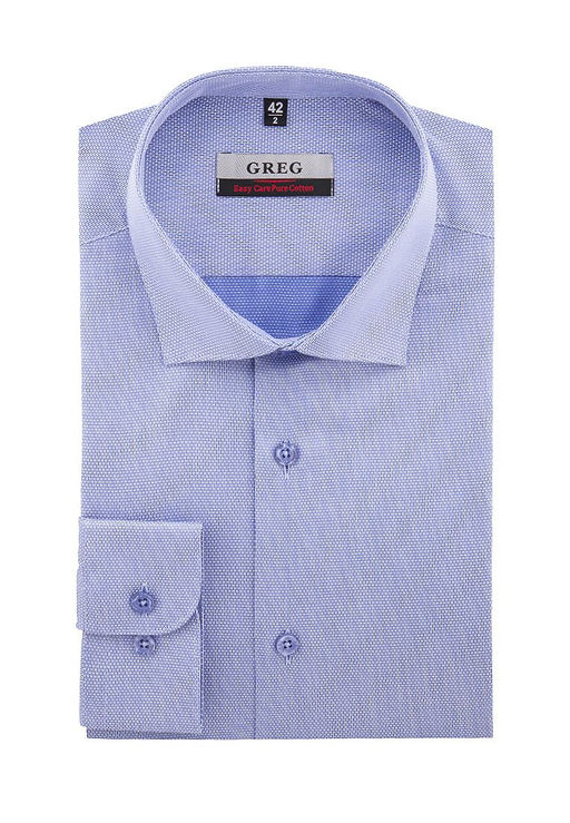 Сорочка мужская длинный рукав GREG 223/131/8013/Z  фото 5