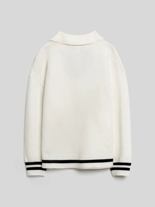 ACOOLA / Джемпер детский для девочек Tea белый фото 5